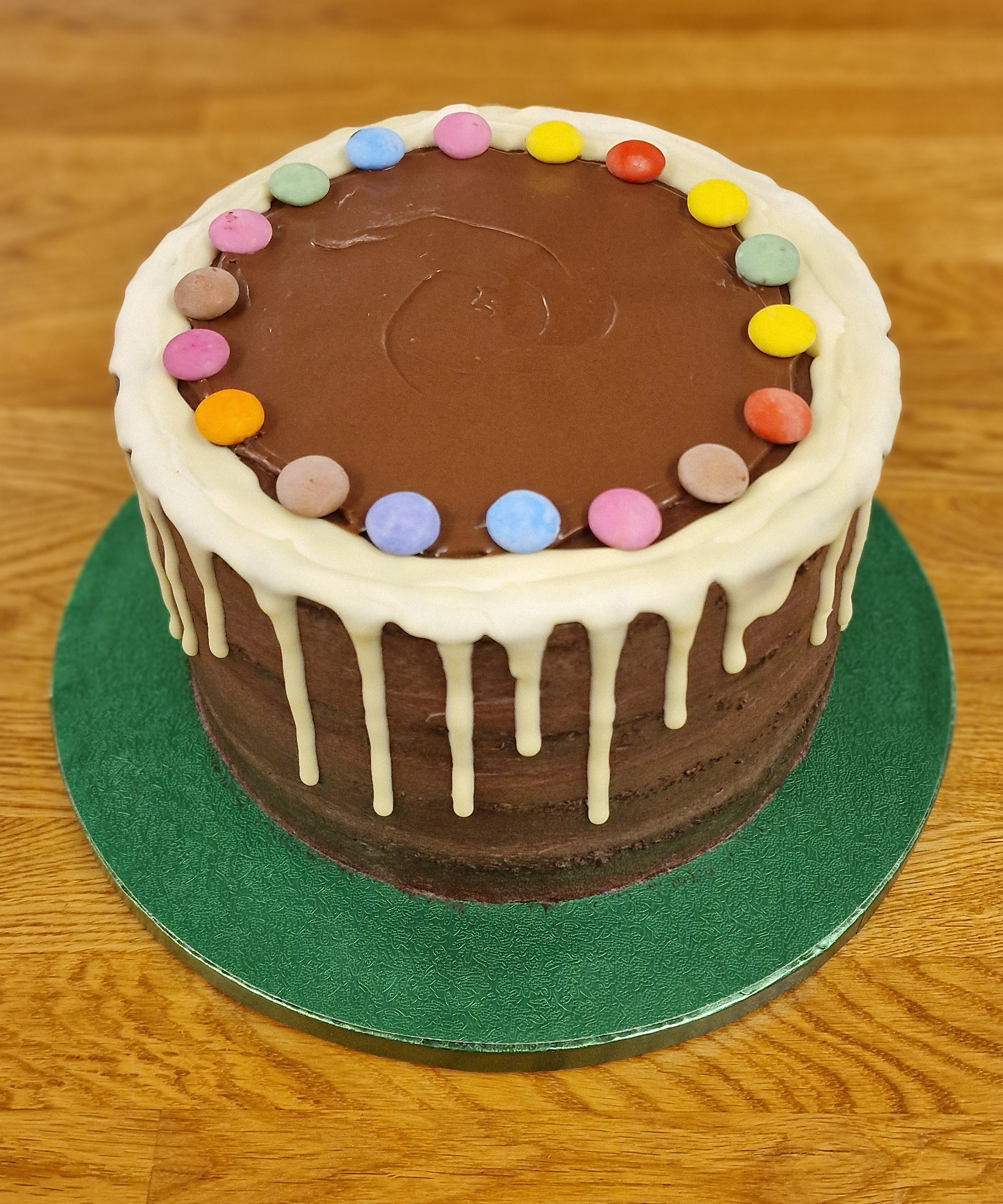 Bespoke chocolate and Nutella birthday cake by Fontaines Fancies Greenford